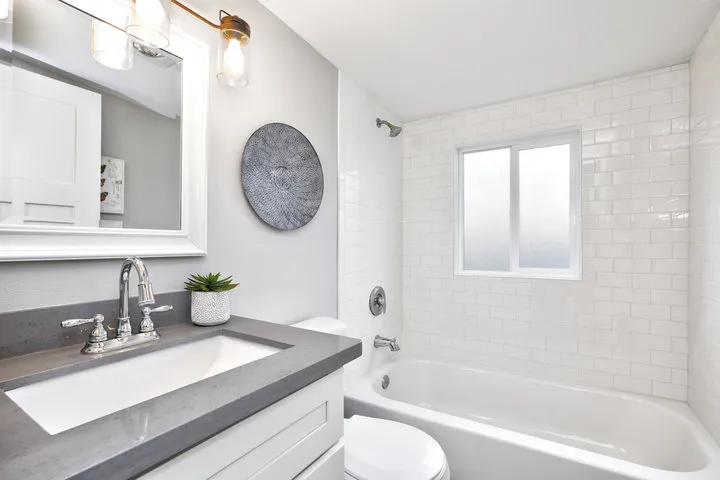 Modern bathroom transformation with a new shower in Madison WI