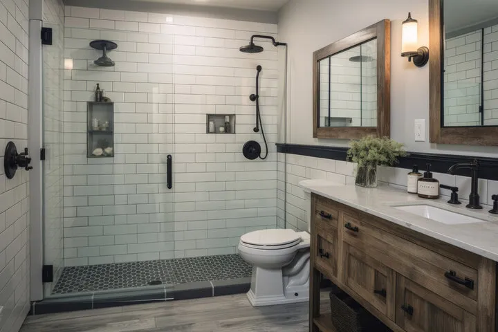 Small bathroom remodel contractors planning a Madison WI bathroom upgrade