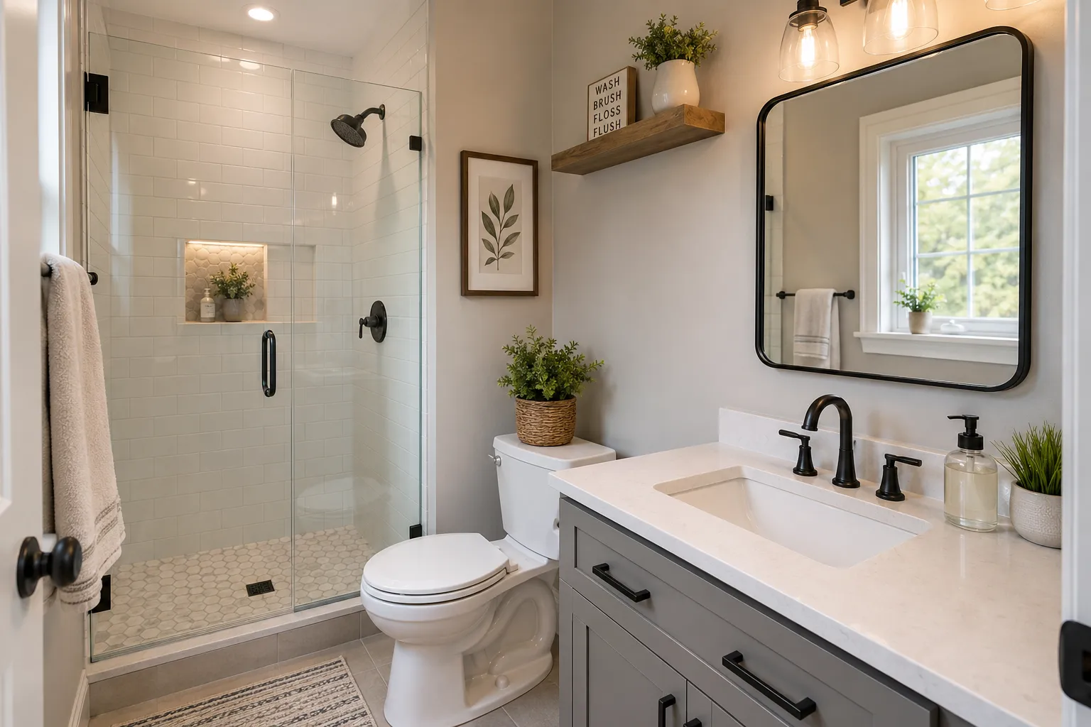 Itemized bathroom remodel price quote for a Madison WI renovation