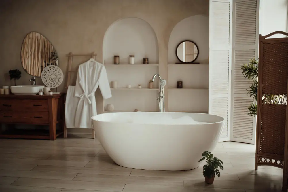 Full bathroom renovation from demolition to final installation in Madison WI